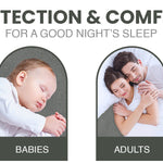WATERPROOF TERRY COTTON MATTRESS COVER