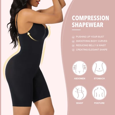 IMPORTED™🔥Bodysuit for Women Tummy Control Shapewear Seamless Sculpting Thong Body Shaper