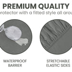WATERPROOF TERRY COTTON MATTRESS COVER