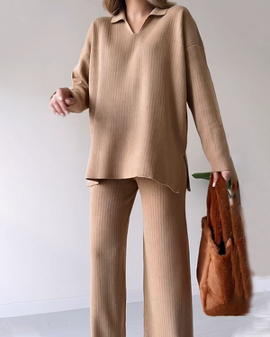 SHOPPILINK'S CORIA - Casual knitted two-piece set