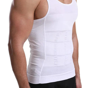 Men's Slimming Body Shaper Cooling T-Shirt - Fitone