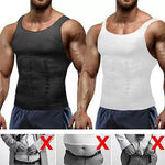 Men's Slimming Body Shaper Cooling T-Shirt - Fitone