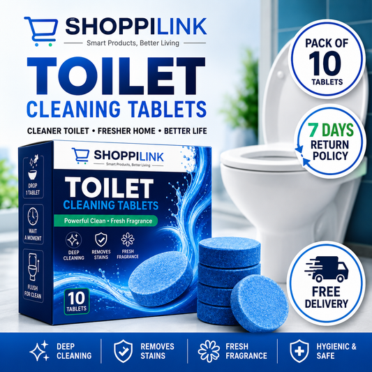 Imported Toilet Bowl Cleaner Tablets (Pack Of 10)