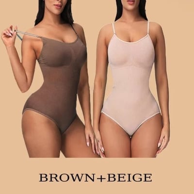 IMPORTED™🔥Bodysuit for Women Tummy Control Shapewear Seamless Sculpting Thong Body Shaper